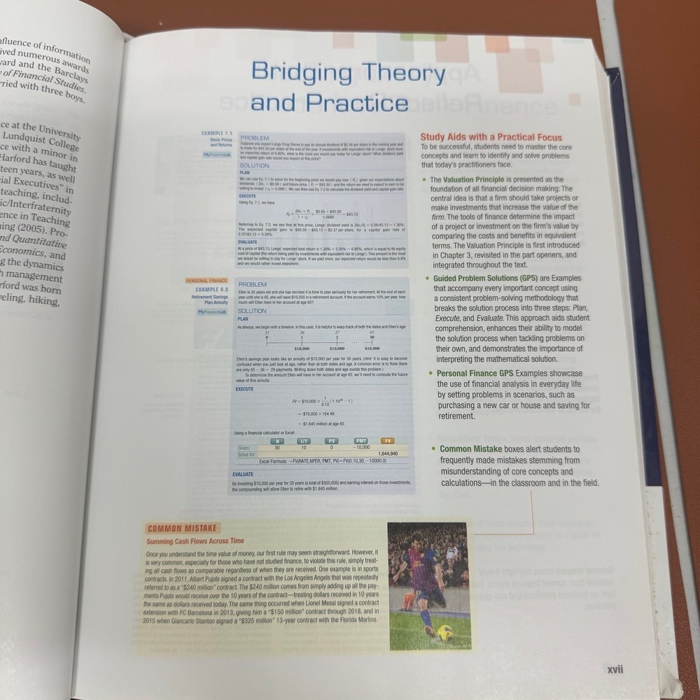 Fundamentals of Corproate Finances Fouth‎ Edition Used. Collage Book. - Picture 3 of 6